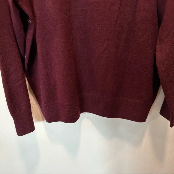 Dockers Men’s Size Large Comfort Touch Easy Care Burgundy Pullover Sweater - Picture 10 of 10